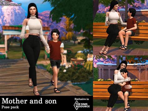 Beto Ae S Mother And Son Pose Pack Mother Son Poses Sims Bridesmaid Poses Car Poses