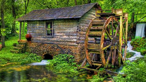 Pin By Cathy Jean On Water Wheels And Grist Mills Water Wheel Water