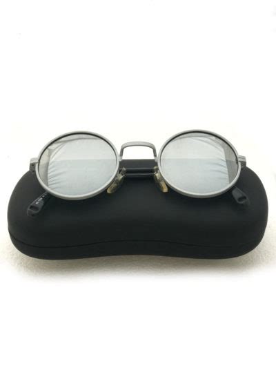 Hi Tek Round Sunglasses Clear Plastic Frame With Black Lenses Ht 010 Hi Tek Webstore