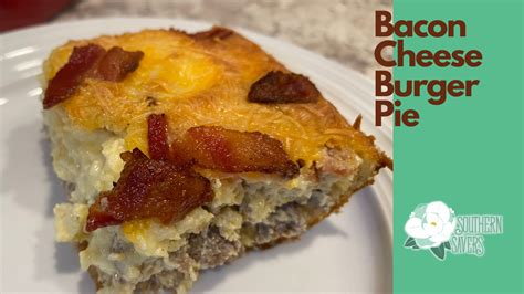 Bacon Cheeseburger Pie Recipe Laptrinhx News