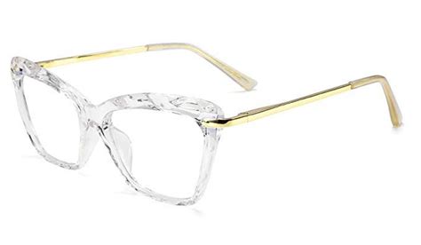 Feisedy Cat Eye Glasses Frame Clear Lenses Eyewear Women B2440 Cat