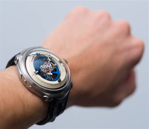 Wearing a halter top, sitting atop a #vianneyhalter #antiqua. Vianney Halter Deep Space Tourbillon Watch Hands-On ...