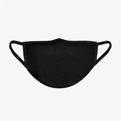 Download Blank Black Sanitary Face Mask » Senpai's Closet