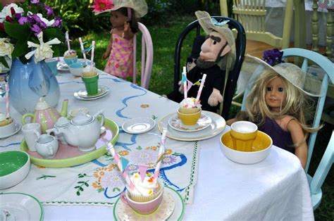 Doll Tea Party Birthday Party Ideas Photo 13 Of 16 Doll Tea Party American Girl Birthday
