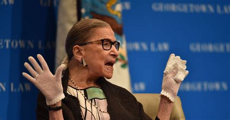 ruth bader ginsburg s georgetown speech recounted her days as a flaming feminist litigator