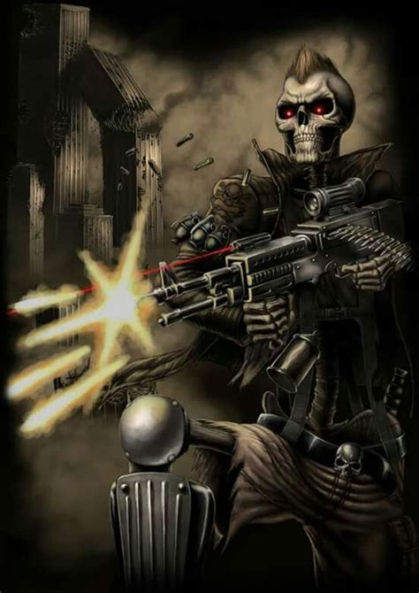 Pin By The Duke On Skulls Dark Fantasy Art Scary Art Badass Skulls