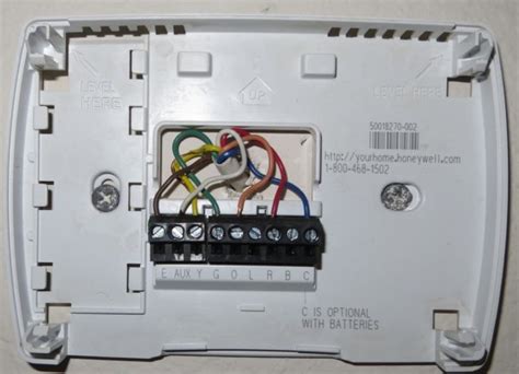 This way you have a reference. How To Wire A Heat Pump Thermostat Honeywell
