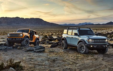 2021 Ford Bronco Vs 2020 Jeep Wrangler The Numbers 224