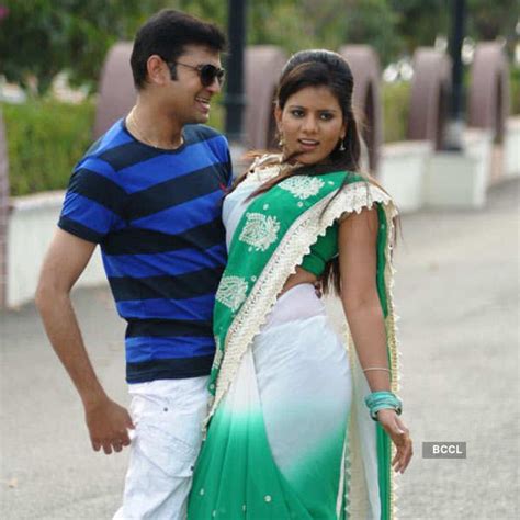 Rohit And Siri In A Still From The Telugu Movie Half Boil
