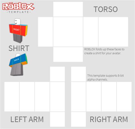 Roblox Shirt Template Roblox Roblox Shirt Template