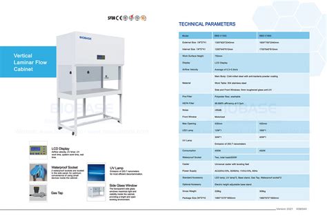 Vertical Laminar Flow Cabinet Bbs V1300 Bbs V1800 Buy Biobase