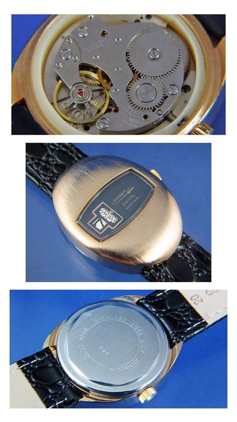 Ravisa ‘lasser 1970s Jump Hour Mechanical Watch Rwatches