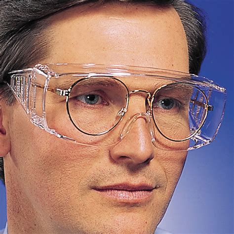 Mcr Safety 9800xl 98 Safety Glasses Clear Uncoated Lens Fits Over