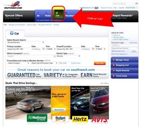 Check spelling or type a new query. Southwest Car Rentals | Million Mile Secrets
