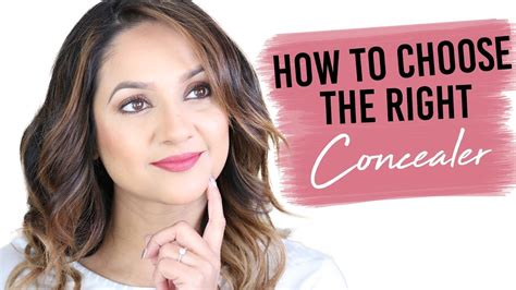 How To Choose The Right Concealer Makeup 101 Youtube