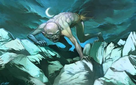 Gollum By Cuson On Deviantart Art Tolkien High Fantasy