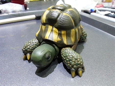 Super Sculpey Tortoise Polymer Clay On Behance