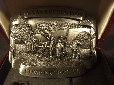 Rare Limited Edition Belt Buckle Texas Commemorative Gem