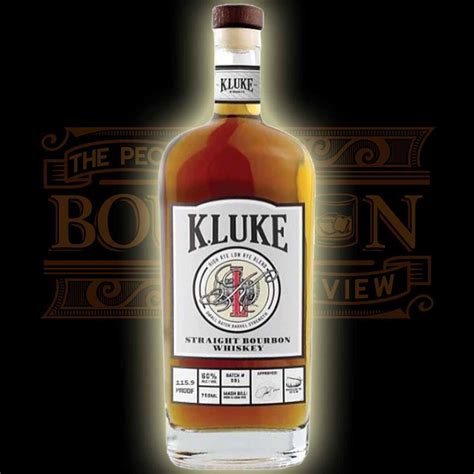 Kluke Straight Bourbon Whiskey Barrel Strength Reviews Mash Bill