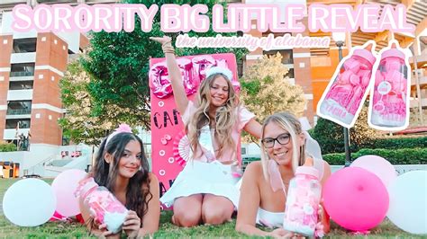 SORORITY BIG LITTLE REVEAL | University of Alabama | Kappa Alpha Theta