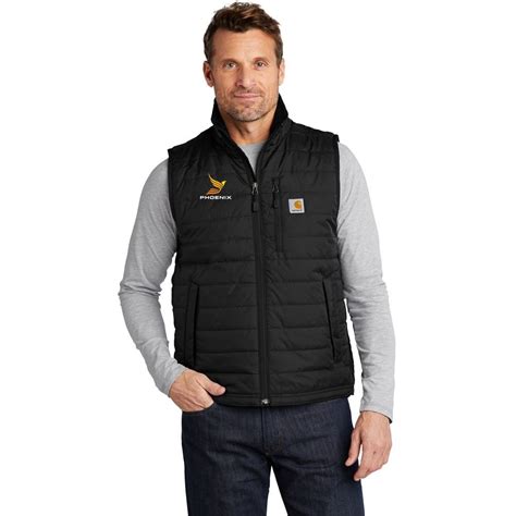 Carhartt® Mens Quilted Puffer Vest Embroidered Personalization