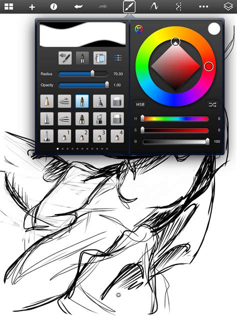 Arttech Review Sketchbook Pro Review For The Ipad