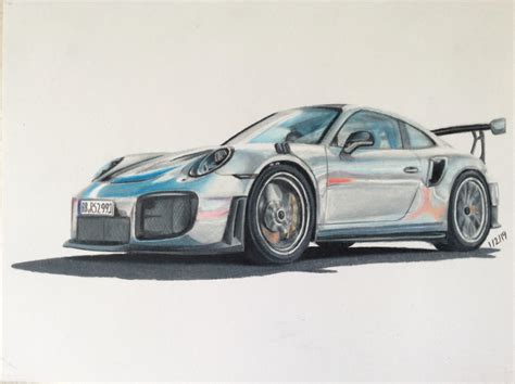 Porsche 911 Drawing At Explore Collection Of