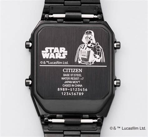 First Look Citizen X Star Wars Limited Edition Watches Collection