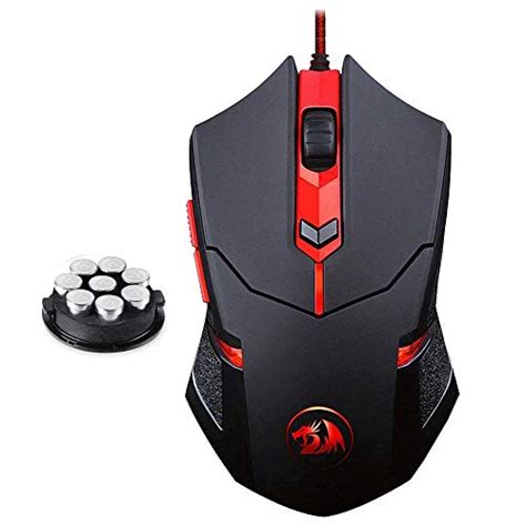 Redragon M601 Gaming Mouse Wired With Red Led 3200 Dpi 6 Buttons