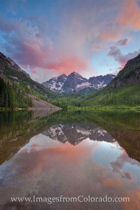 Sunset At The Maroon Bells 1 Maroon Bells Images From Colorado