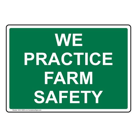 Farm Safety Signs