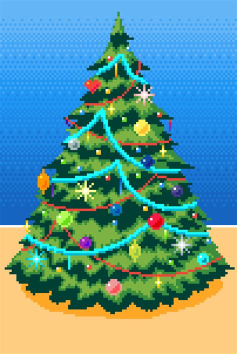 How 2 Tree Pixel Art Landscape Pixel Art Tutorial Pixel Art Characters