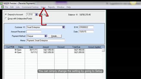 How To Show Invoice Number In Receive Payments In Myob Youtube