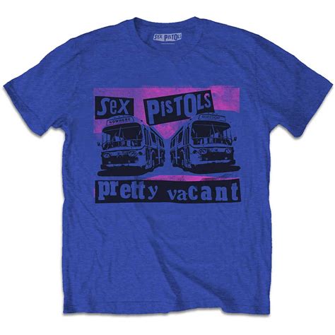 The Sex Pistols Unisex T Shirt Pretty Vacant Coaches Wholesale Only