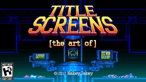 The Art Of Video Game Title Screens Youtube