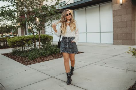 Edgy Fall Outfit Upbeat Soles Orlando Florida Fashion Blog