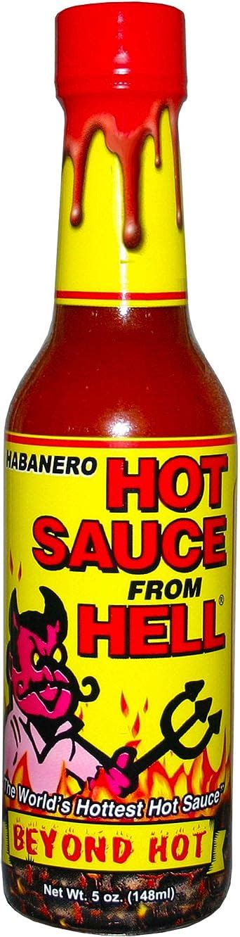 Hot Sauce From Hell Devils Revenge Habanero World Hottest Hot Sauce