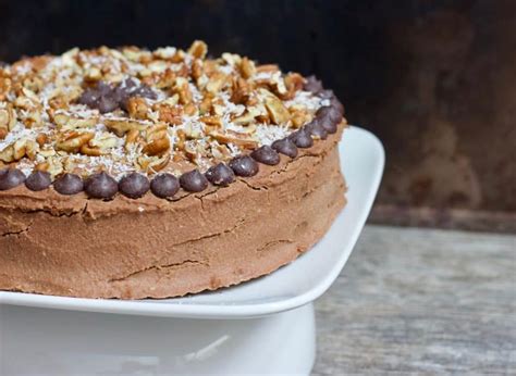 Truly though, this easy german chocolate cake is one of those desserts that's so good it should become a tradition in your home for a yearly holiday like a birthday, easter or mother's day. Vegan Gluten-Free German Chocolate Cake [fruit-sweetened ...