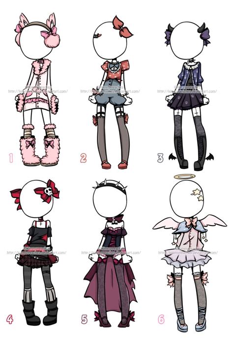 As you can see there is clothing for boys girls and even teens. Outfit Adoptables#1 CLOSED by KimmyPeaches | Character ...