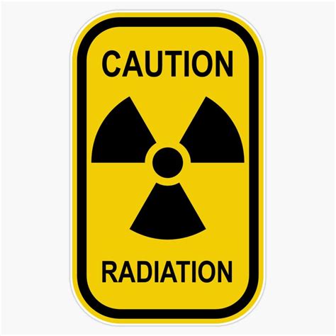 Buy Radioactive Symbol Warning Sign Radioactivity Radiation