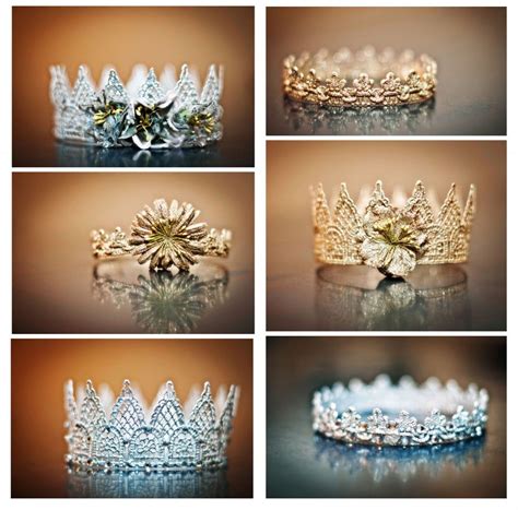 Diy Lace Crowns By Ashley Mickelson Photography Diy And Crafts Crafts