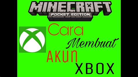 Tutorial Membuat Akun Xbox Minecraft Pocket Edition Youtube