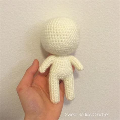 6 Chibi Doll Base Amigurumi Crochet Pattern Instant Download Etsy