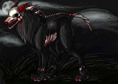 Demon Wolf By Left4dead Sydzilla On Deviantart