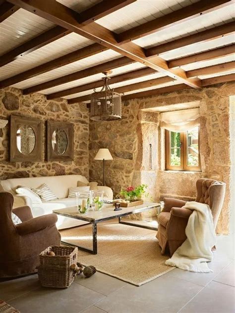 Exposed Stone Wall Ideas For A Modern Interior My Desired Home