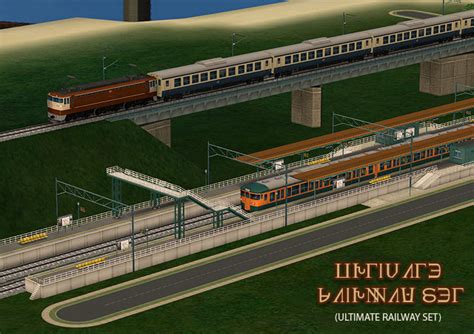 Mod The Sims Ultimate Railway Set