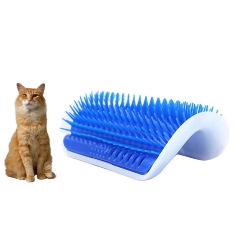 Buy Angle Face Tickling Massage Catnip Brush Combs Cat