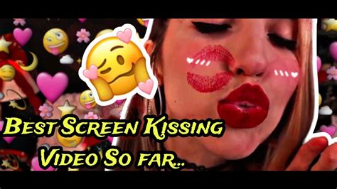 Kissing Your Screen Asmr 😚💋 Frivolousfoxasmr Youtube
