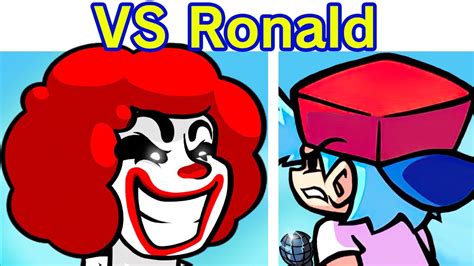 Friday Night Funkin Vs Ronald Mcdonald Week Mcmadness V1 Demo Fnf