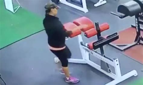 Viral Video Shows Young Woman Attempt To Lift Weight At Gym When This